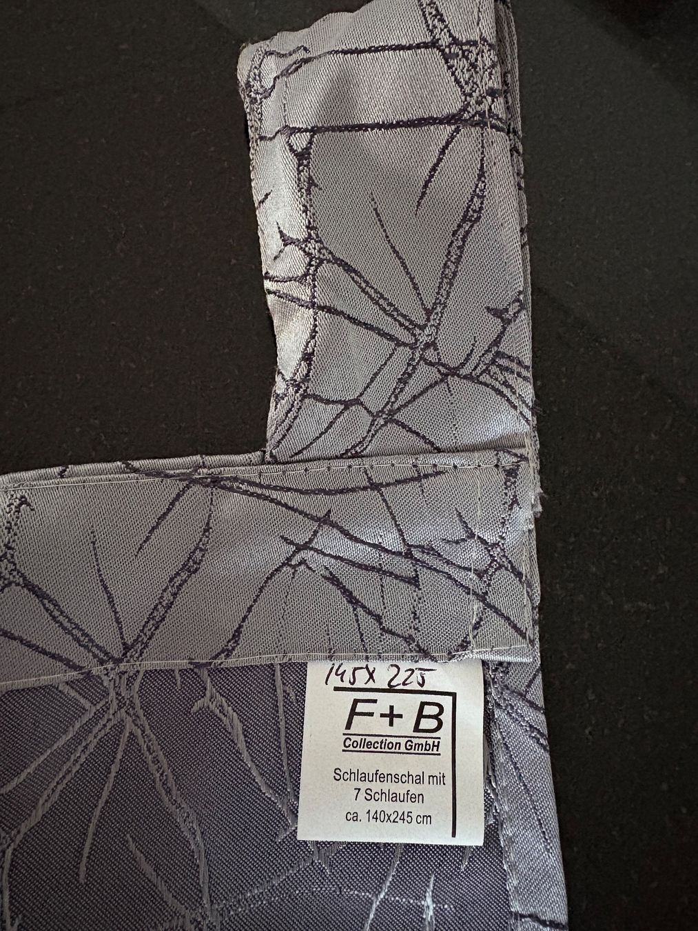 Tende: Fertigvorhänge - 4 Stück - 145x225cm in grau – Usato da Zufikon venduto da Nati77 1