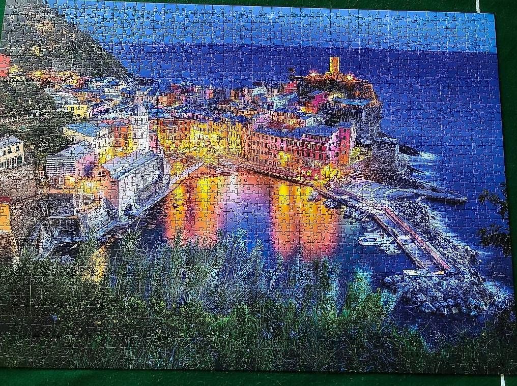 Puzzle: Puzzle Vernazzo au crépuscule 2000 pièces – Usato da Cheseaux-Lausanne venduto da tadd 1