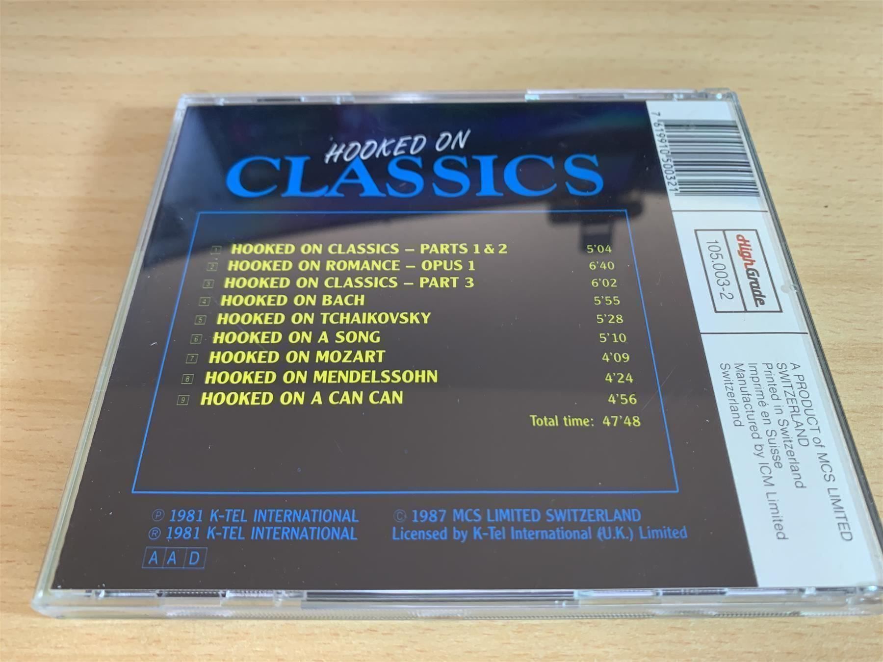 CD: Hooked On Classics 1 – Usato da Rikon im Tösstal venduto da Alpenmutz 1