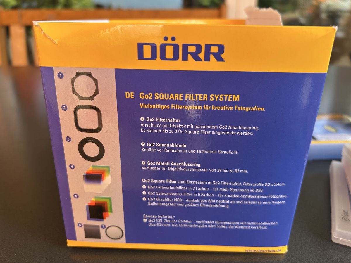 Filtri: Dörr Go2 Square Filter System 77mm – Usato da Port venduto da Matlynx 4