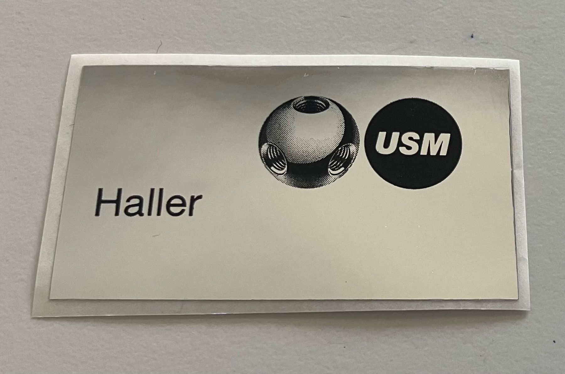 Sticker: USM Haller Möbelaufkleber Original – Nuovo e nell'imballaggio originale da Langendorf venduto da 5007bruno