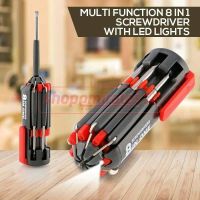 8 in One schraubenziher mit LED lampe / 8 tounevis avec LED