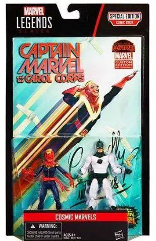 Marvel Statuette: Mar-Vell Captain Marvel Carol Danvers C.M – Nuovo e nell'imballaggio originale da Männedorf venduto da Molum 1