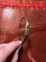Armring Metall goldfarbig
