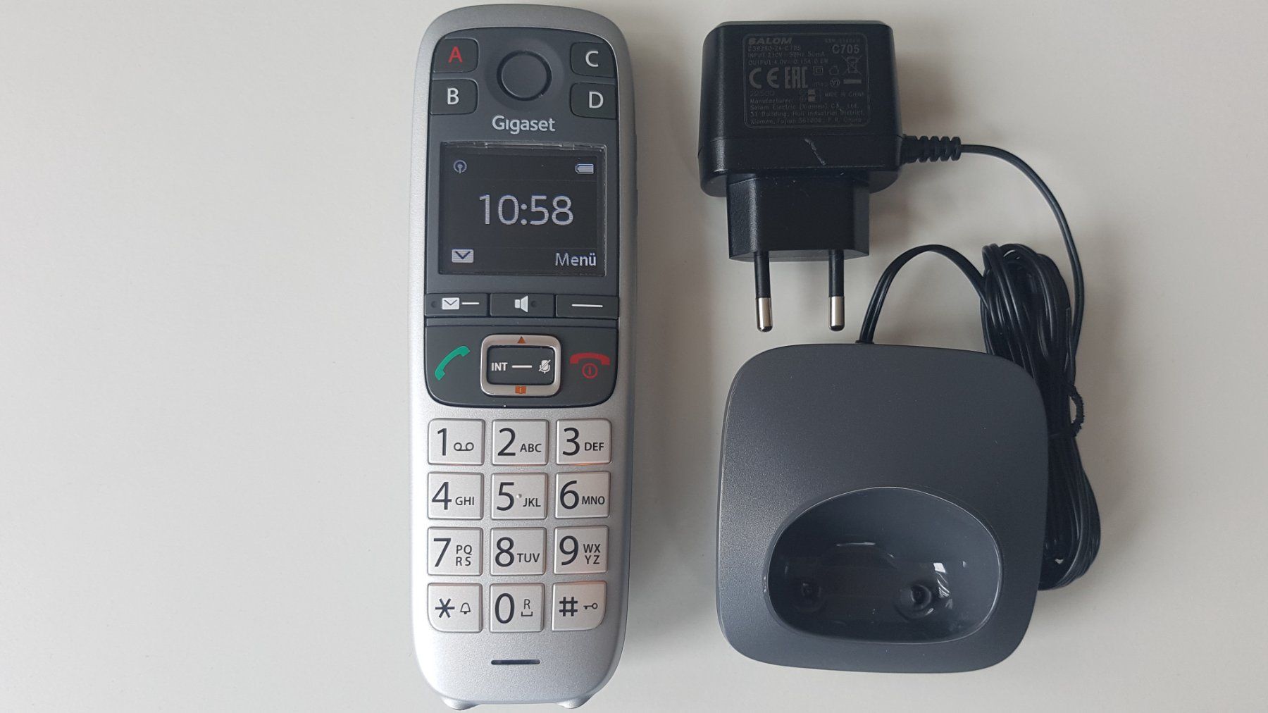 Gigaset Telefoni: Gigaset E560HX DECT/CAT-iq Universal Mobilteil – Usato da Boll venduto da Dajufa 7