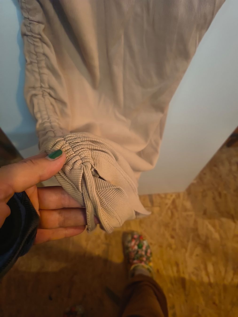 H&M Vestiti: HM Kleid, Beige, Gr. L, gerafft – Usato da Thalwil venduto da jabi 3
