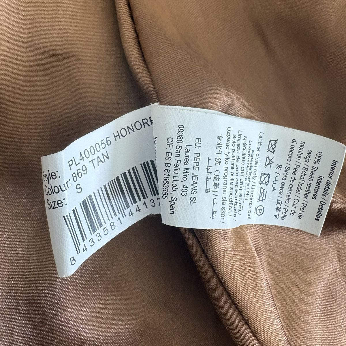 Pepe Jeans Cappotti: Mantel 100% Leder Pepe Jeans, Gr. S – Usato da Kreuzlingen venduto da sasha__ 3