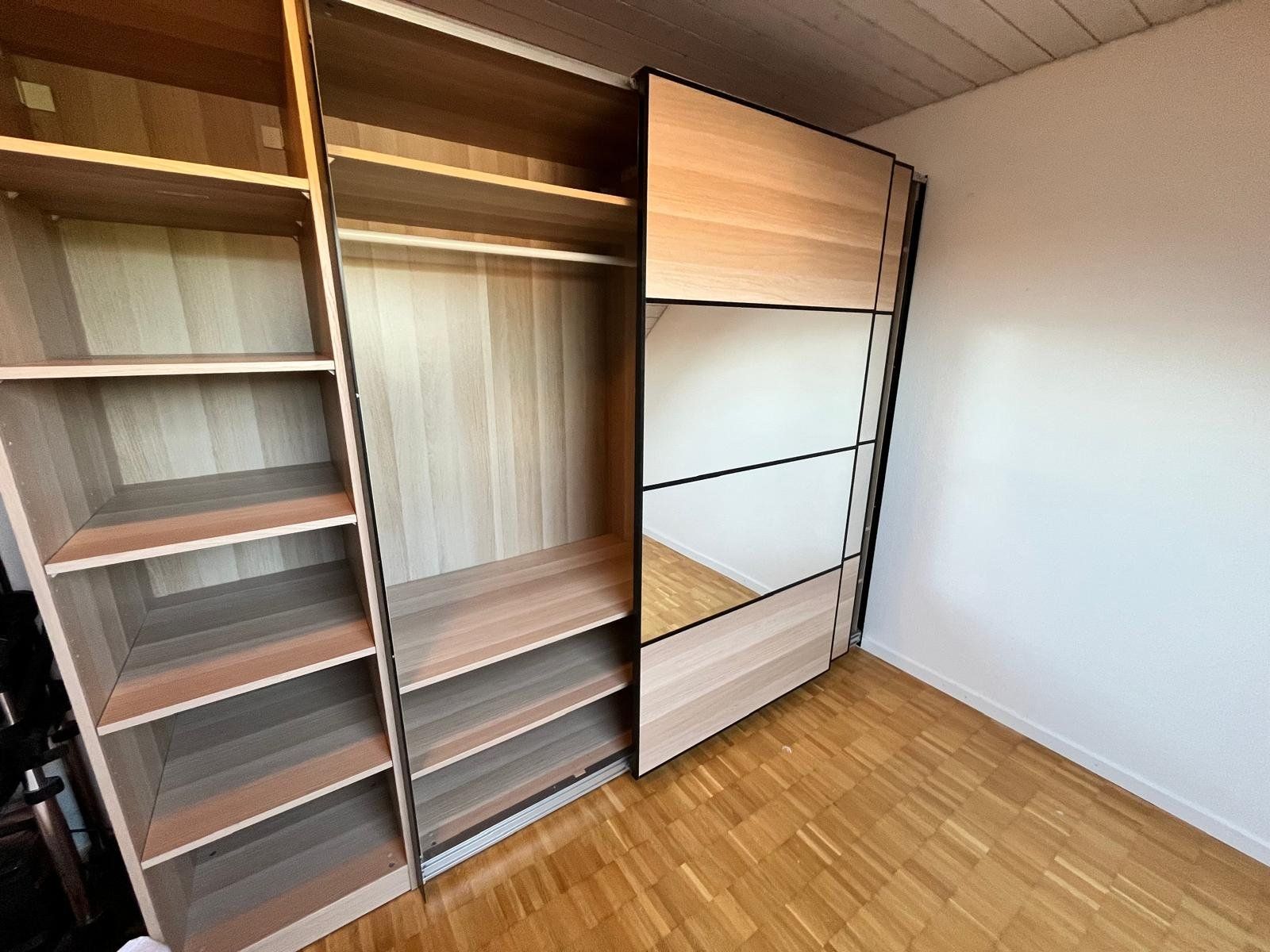 Ikea Armadi: Complete IKEA PAX Wardrobe Set | 250 cm | Sliding Mirror Doo – Usato da Dättwil AG venduto da c_c_77th 2
