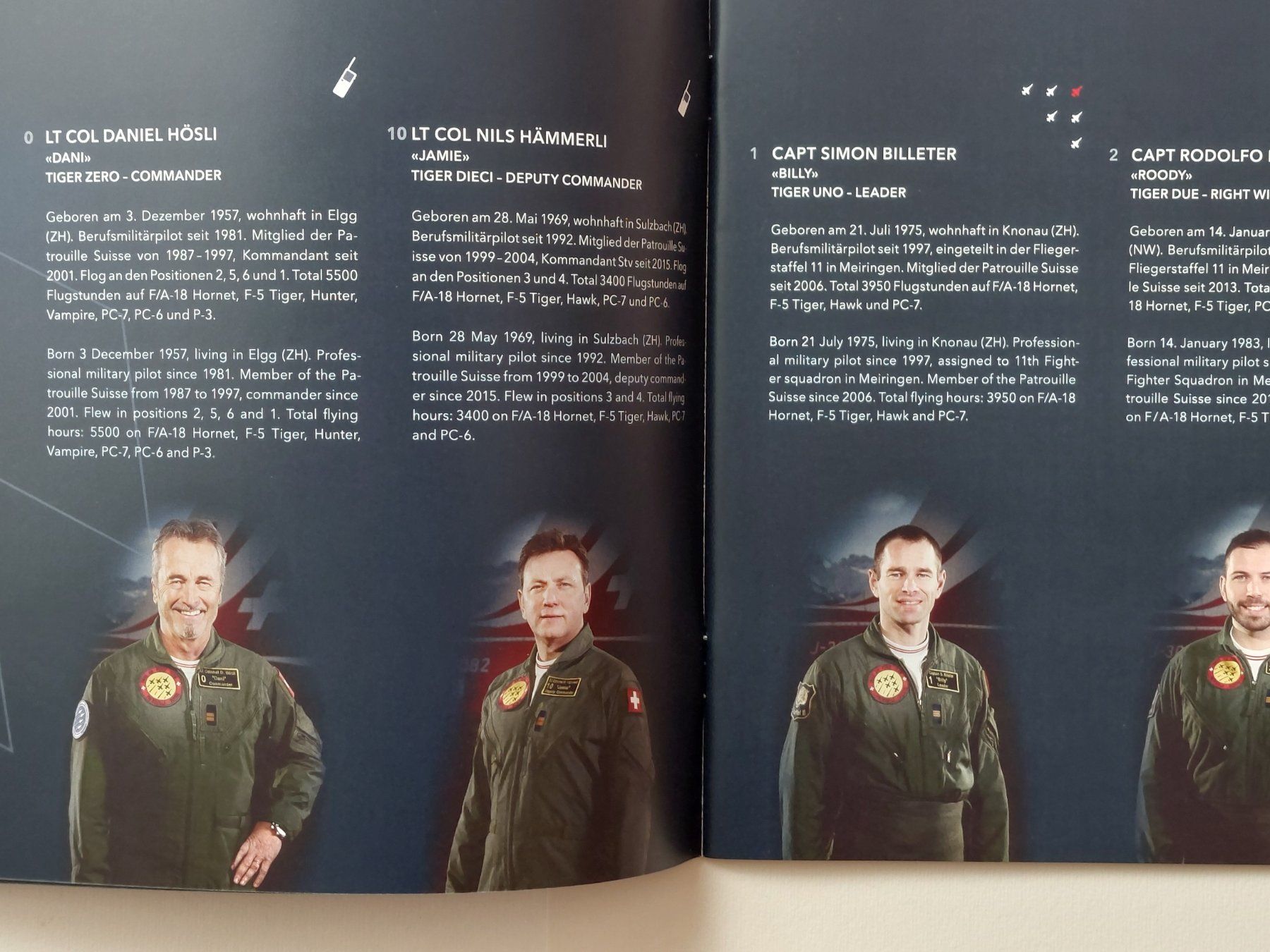 Riviste & Magazine: Broschüre "Patrouille Suisse 2015" – Usato da Liebefeld venduto da Helveticus6 1