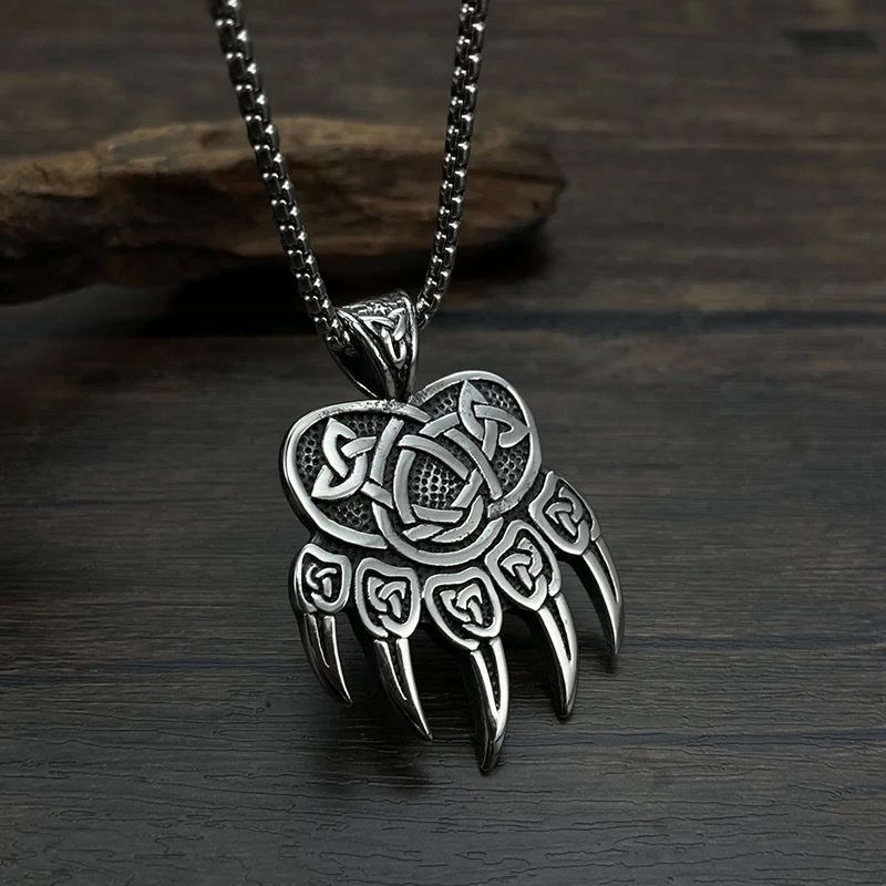 Catenine: Bear Paw Pendant For Men – Nuovo e nell'imballaggio originale da Aarburg venduto da StavFashion