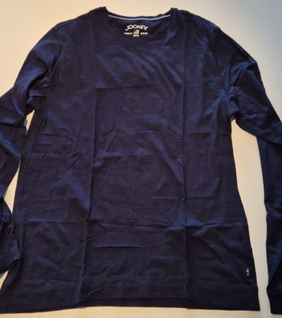Jockey Long Sleeve Shirt, Grösse M, Dunkelblau, Neuwertig