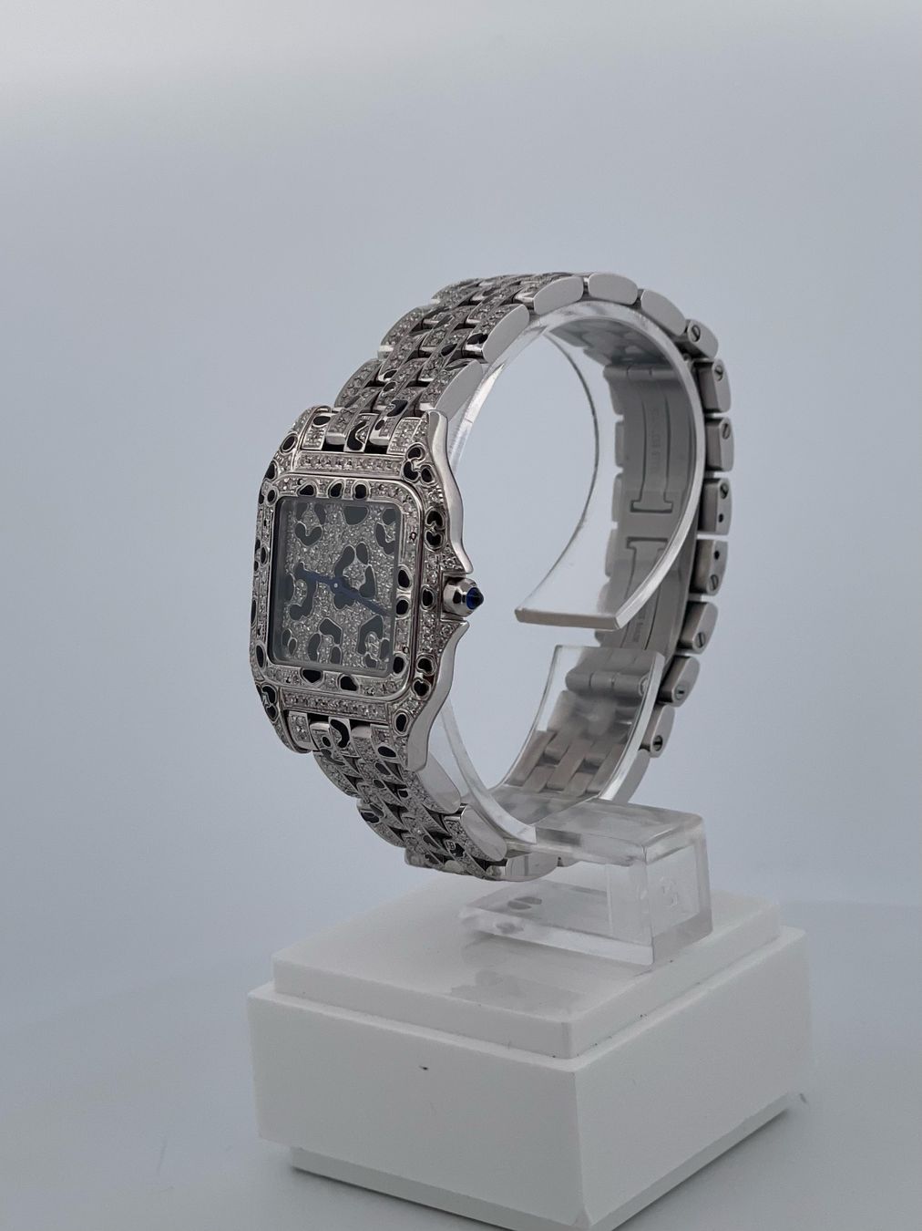 Cartier Orologi: Cartier Panther Medium Iced Out - WSPN0007 – Usato da Wettingen venduto da eleganceshop 4