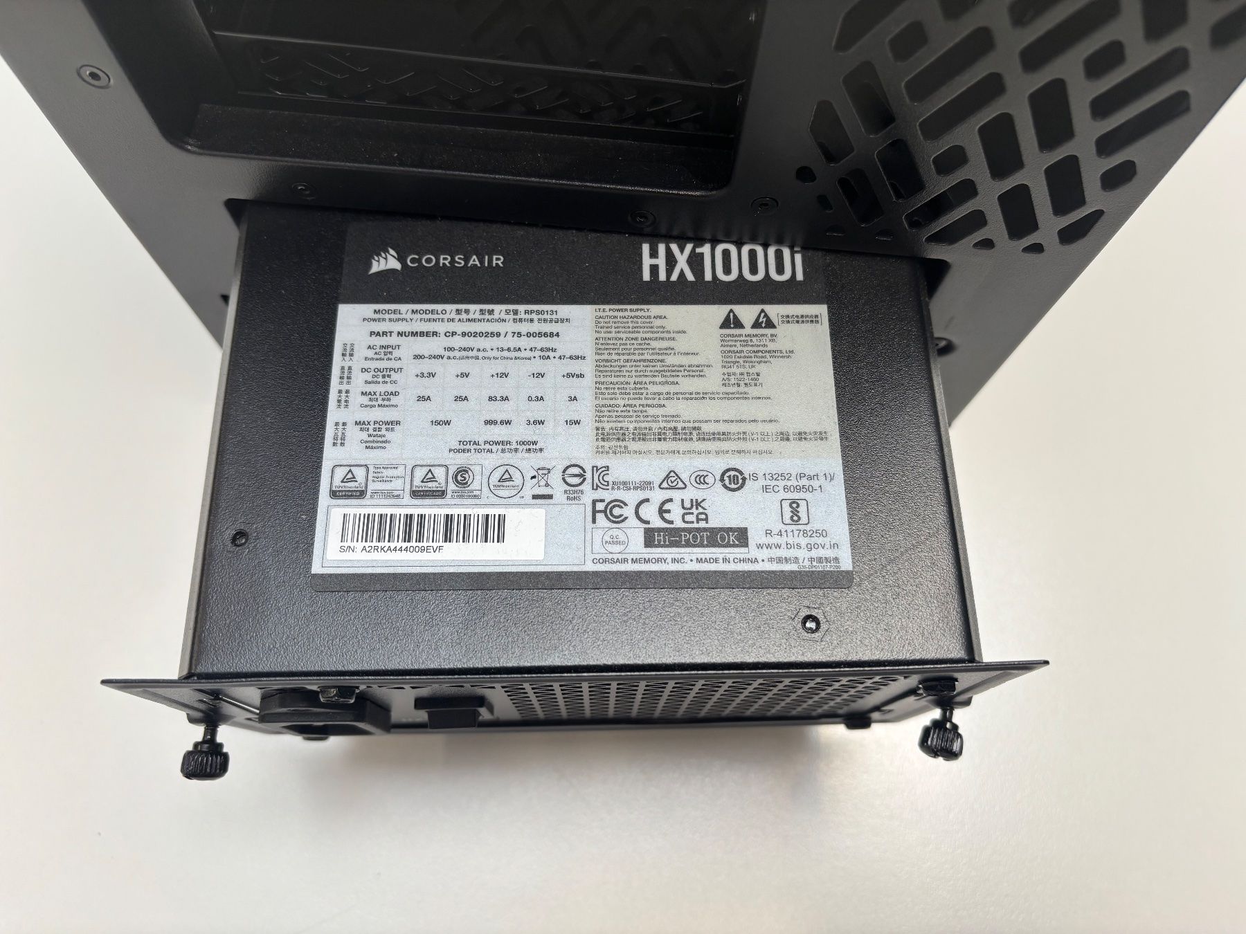 Fractal Custodie: Fractal PC Case inklusive Corsair Netzteil – Usato da Zürich venduto da mar_hs6l 6