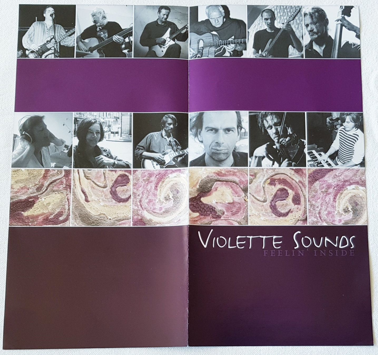 CD: Violette Sounds – Feelin Inside - CD - 2009 - First Press – Usato da Uster venduto da Zardodel 4