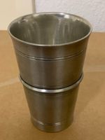 Zinnbecher von Tasser, 2er Set, guter gebrauchter Zustand 15