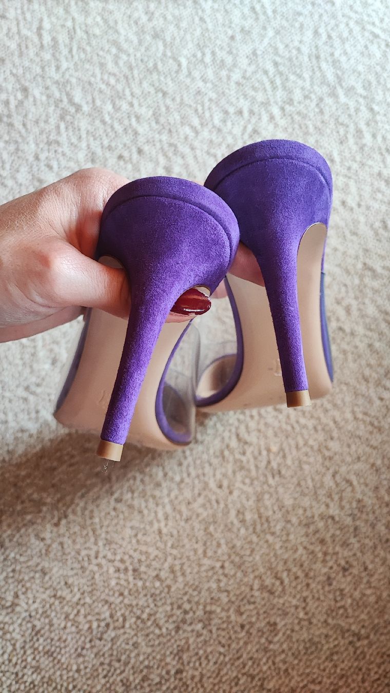 Gianvito Rossi Damenschuhe: Gianvito Rossi Pumps Gr.38 Wildleder – Neu (gemäss Beschreibung) aus Gstaad von Kunst1996 2