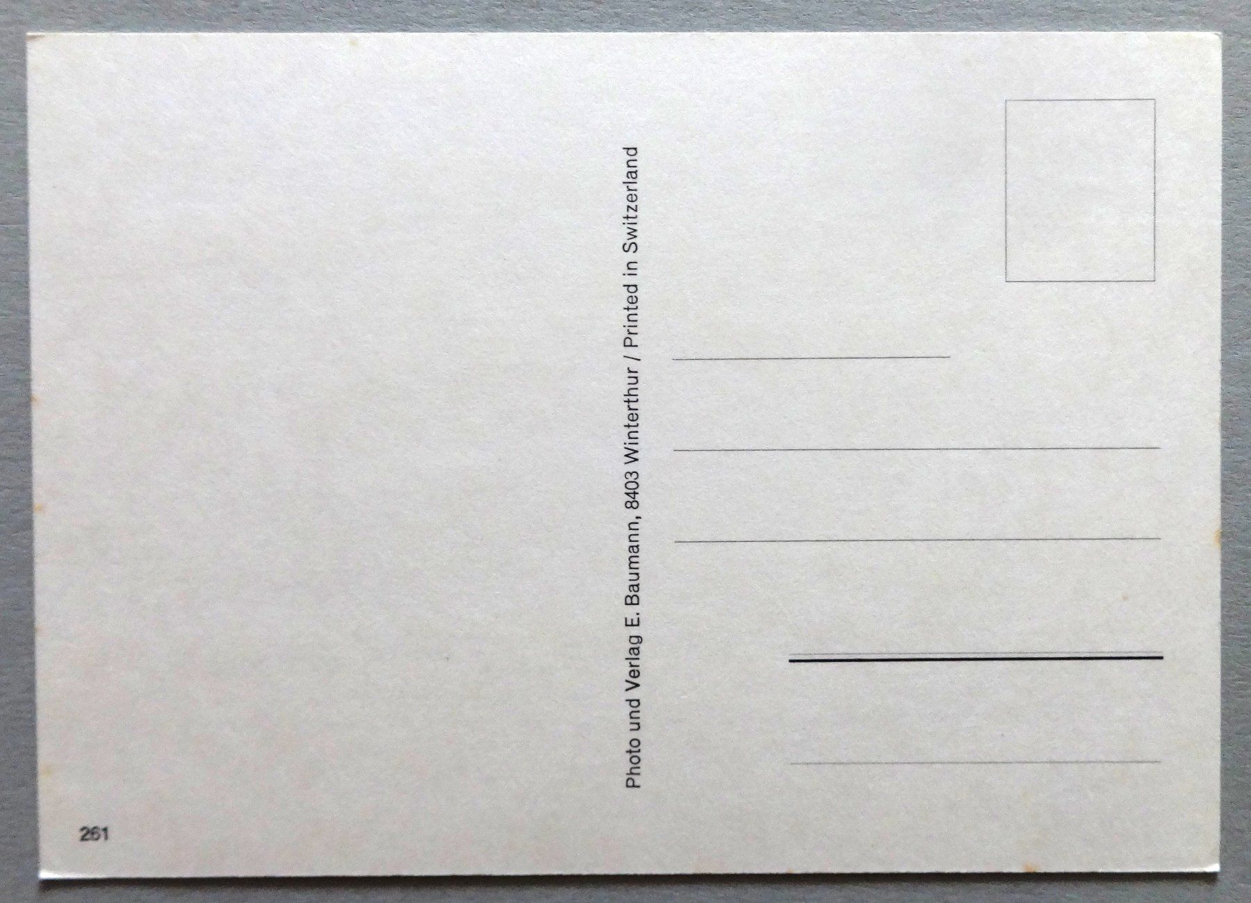 Cartoline postali: Zürich – Usato da Fétigny venduto da Billy2miny 1