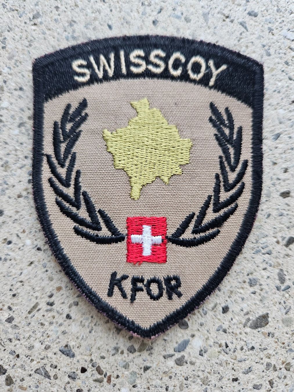 Plaketten & Abzeichen: Swisscoy Badge Ohne klett – Neu (gemäss Beschreibung) aus Riedholz von fr_sIruP