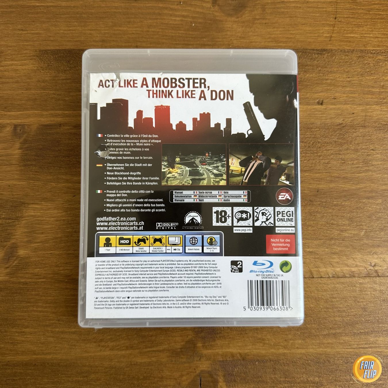 Jeux: PS3 The Godfather II – D'occasion à Luzern par fairflip 2