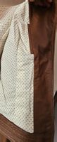Veste en cuir brune  véritable Maddison Taille 46 neuve