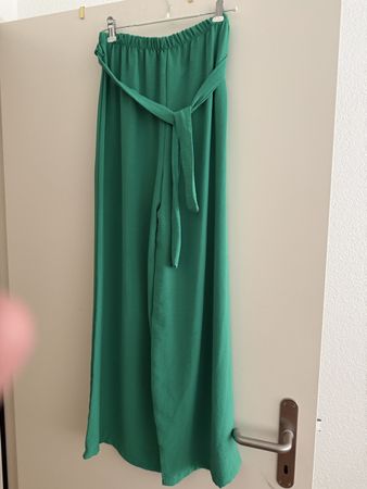Sommer Hose Damen Grösse S-M– Smaragdgrün, luftig, neuwertig