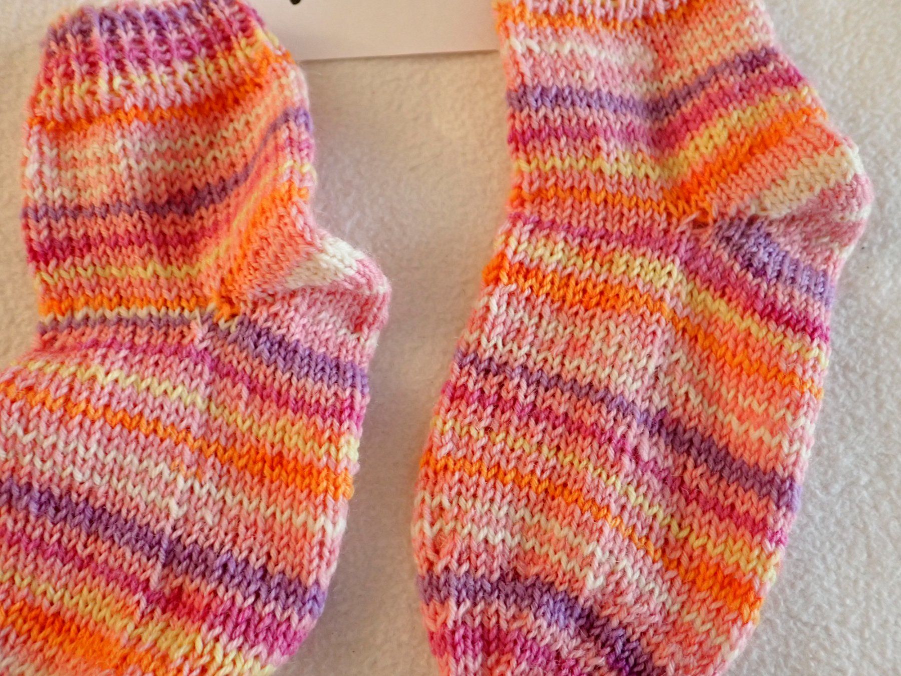 Calze per bambini: Handgestrickte Kindersocken Gr.22-23  (511) – Nuovo e nell'imballaggio originale da neuenhof venduto da Caterchen 2
