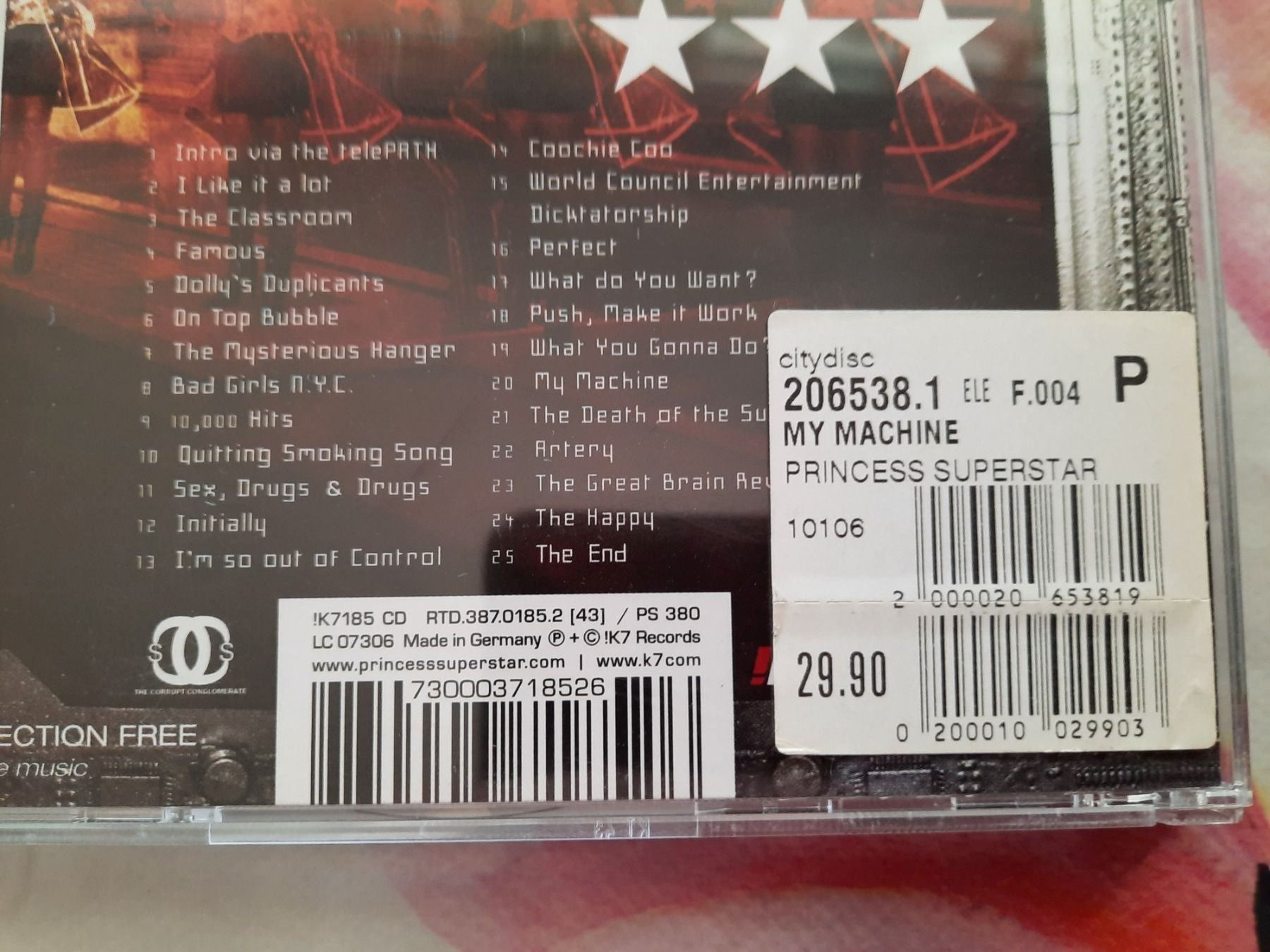 CDs: CD Princess Superstar - My Machine – Gebraucht aus Pully von bro_n52j 2
