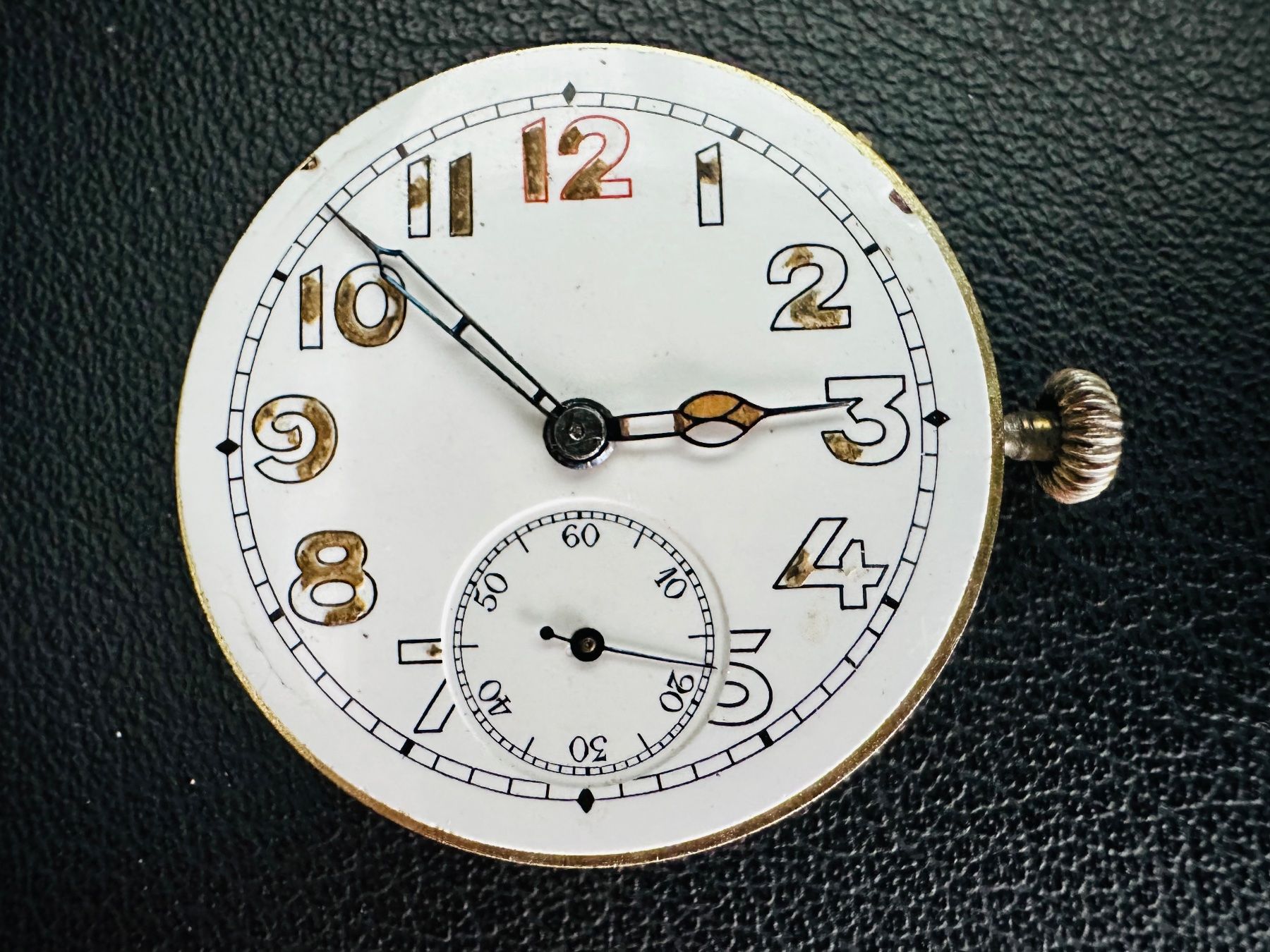 Swiss Orologi: MOUVEMENT 15 Jewels D.F8.C - DÉFECTUEUX – Difettoso da Conthey venduto da advisia