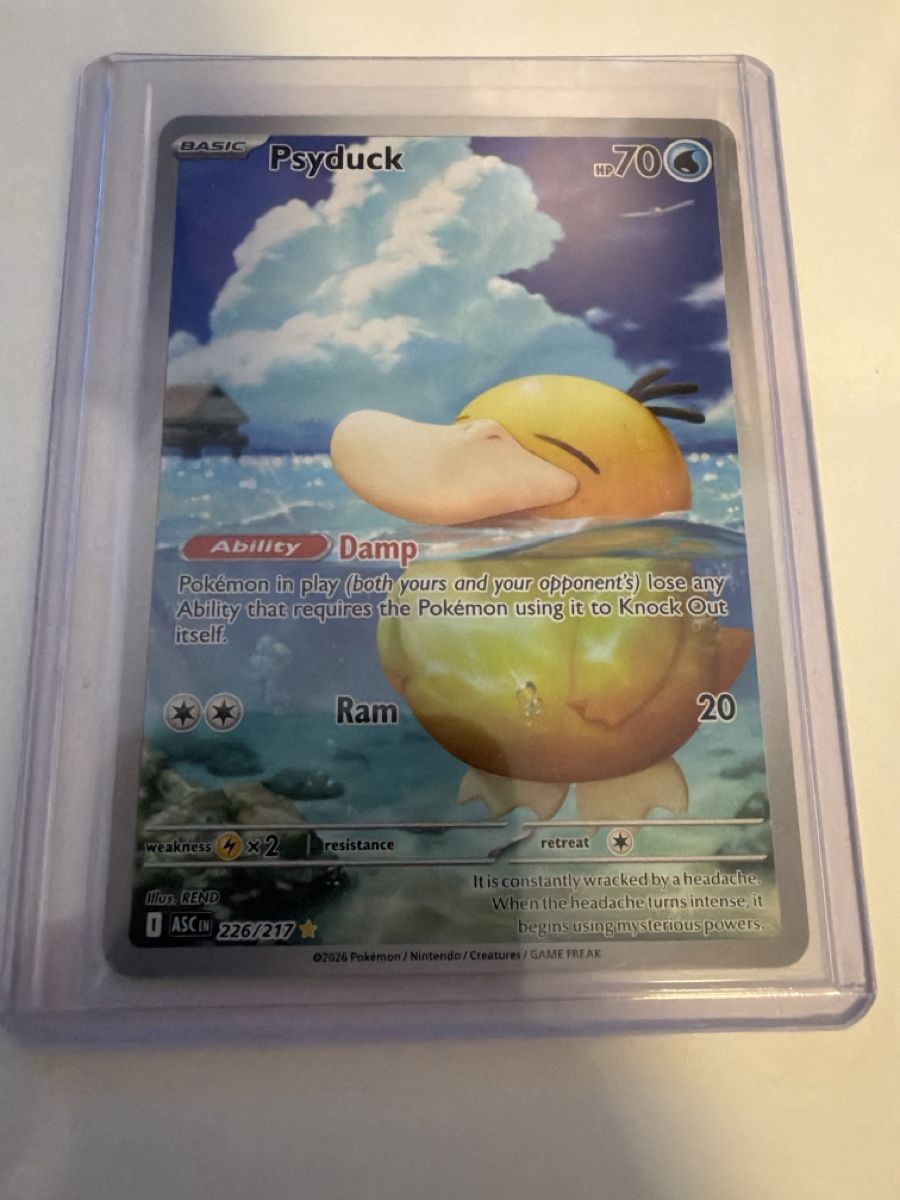 Pokémon Carte collezionabili: Pokemon Psyduck 226/217 – Nuovo (secondo la descrizione) da Winterthur venduto da stipooo97