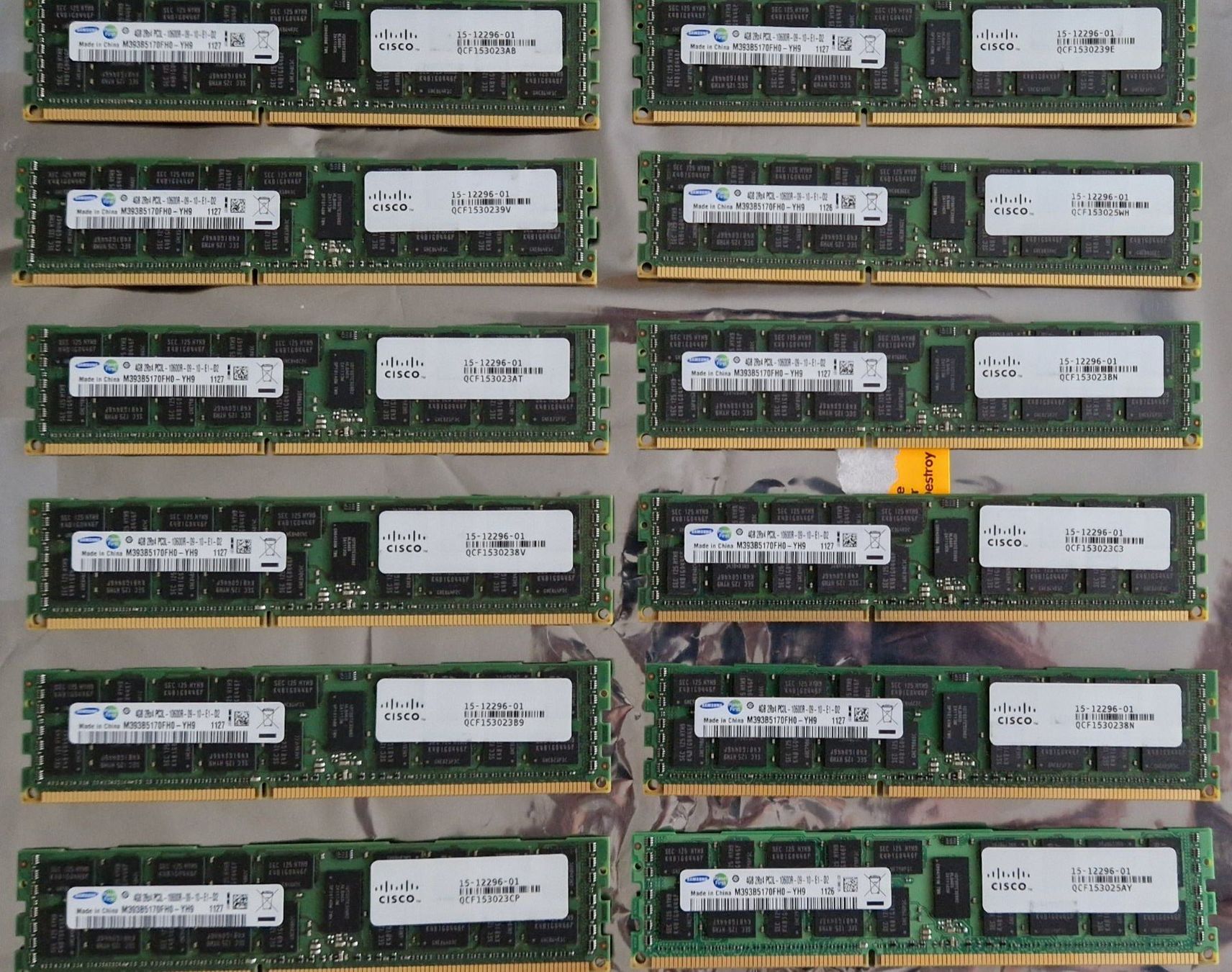 Memoria / RAM: RAM CISCO DDR3-4GB-1333MHZ – Usato da Villaz-st-Pierre venduto da BIstroide