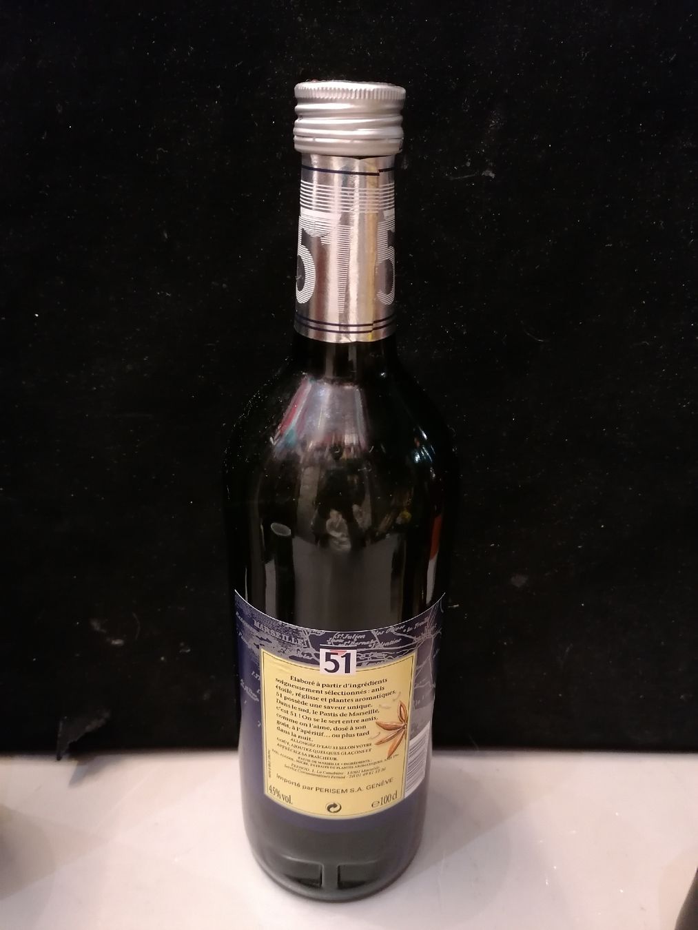 Bevande alcoliche: Pastis 51 de Marseille, 100cl, scellé – Nuovo e nell'imballaggio originale da Genève venduto da Leboucheoreilles 6