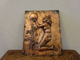 Akt Relief / Kupfer