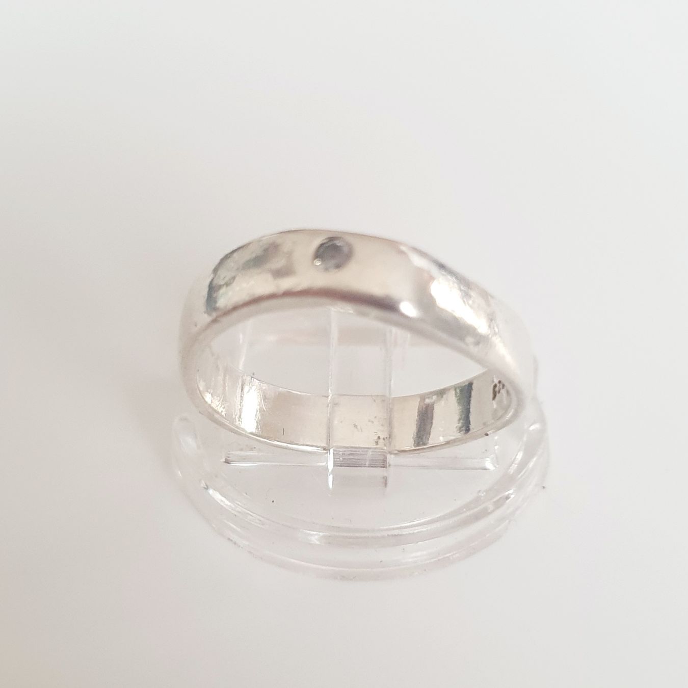 Anelli: Silber Ring 925 mit Stein, Grösse 18.7 mm – Usato da Kreuzlingen venduto da Wunderkiste123 7