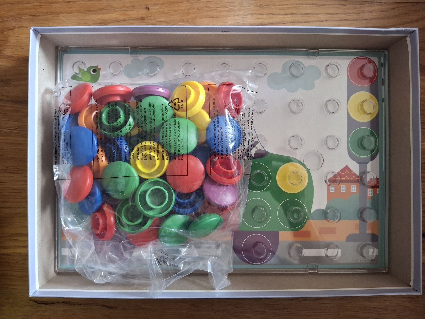 Ravensburger Giochi: Ravensburger Colorino Steckspiel – Usato da Zürich venduto da Vordermannd86 2