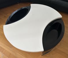 Couchtisch modern weiss schwarz