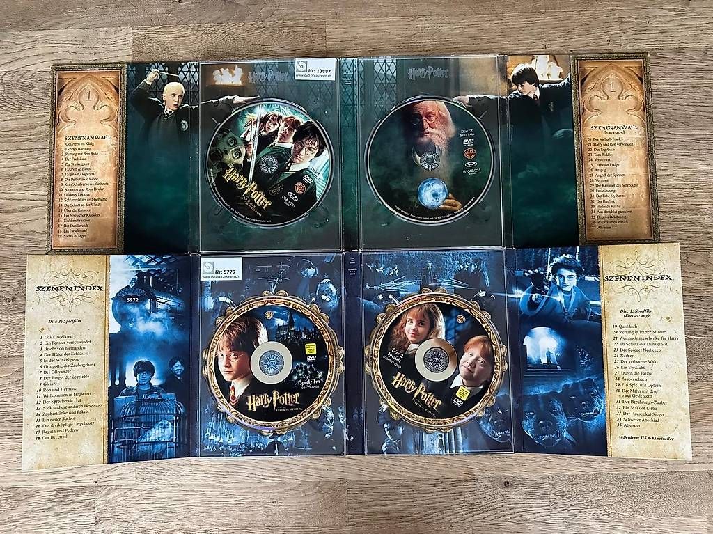Tutti i DVDs: Harry Potter DVD Special Editions, Teil 1 und 2 – Usato da Rorschach venduto da harry-the-great 3