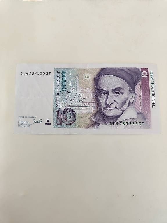 Banconote: 10 Mark Deutschland – Usato da Hunzenschwil venduto da dpavespa