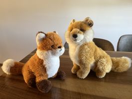 2x WWF Plüsch Füchse🦊