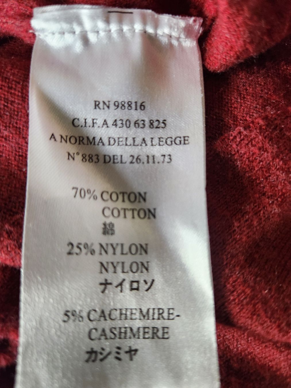 Pullover & Sweatshirts: Cotélac cardigan rouge rouille T.0 – Gebraucht aus Lausanne von man_rw9q 7