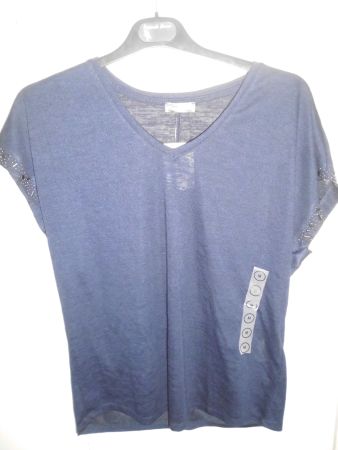 T-shirt bleu marine T. M