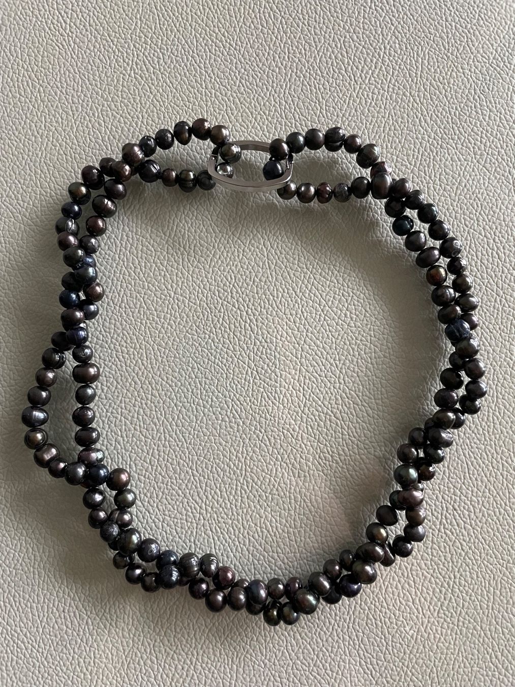 Ketten: Set Süsswasser Perlenkette und passendes Armband – Neu (gemäss Beschreibung) aus Nussbaumen AG von Habiana