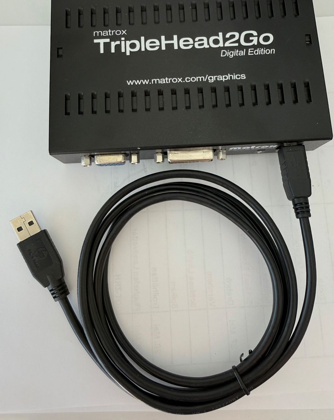 Matrox Laufwerke & Adapter: Matrox TripleHead2Go – Gebraucht aus Wallisellen von rr1_xl78 1