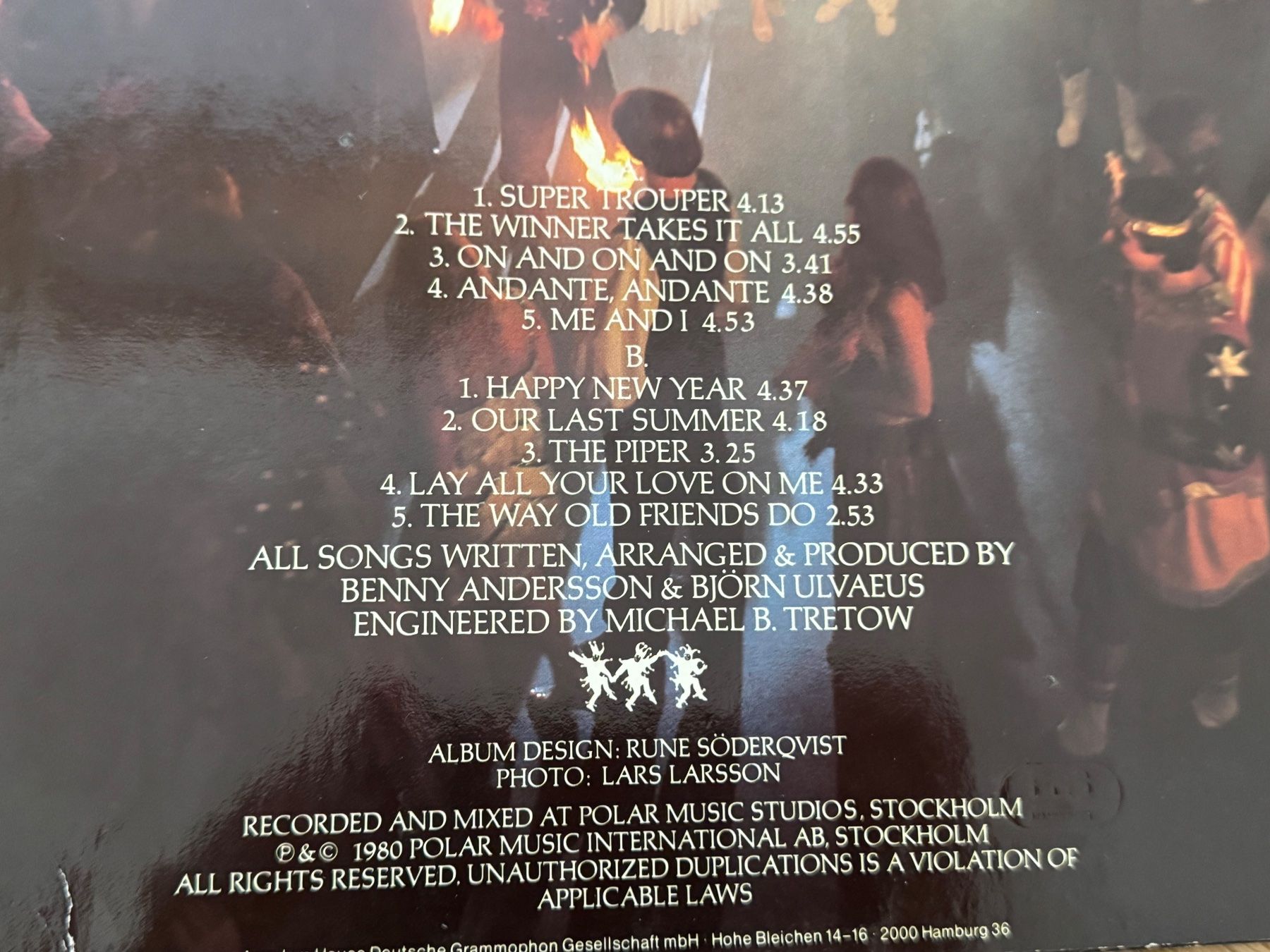 Dischi in vinile: ABBA Schallplatte Super Trouper – Usato da Walperswil venduto da So1me25 2