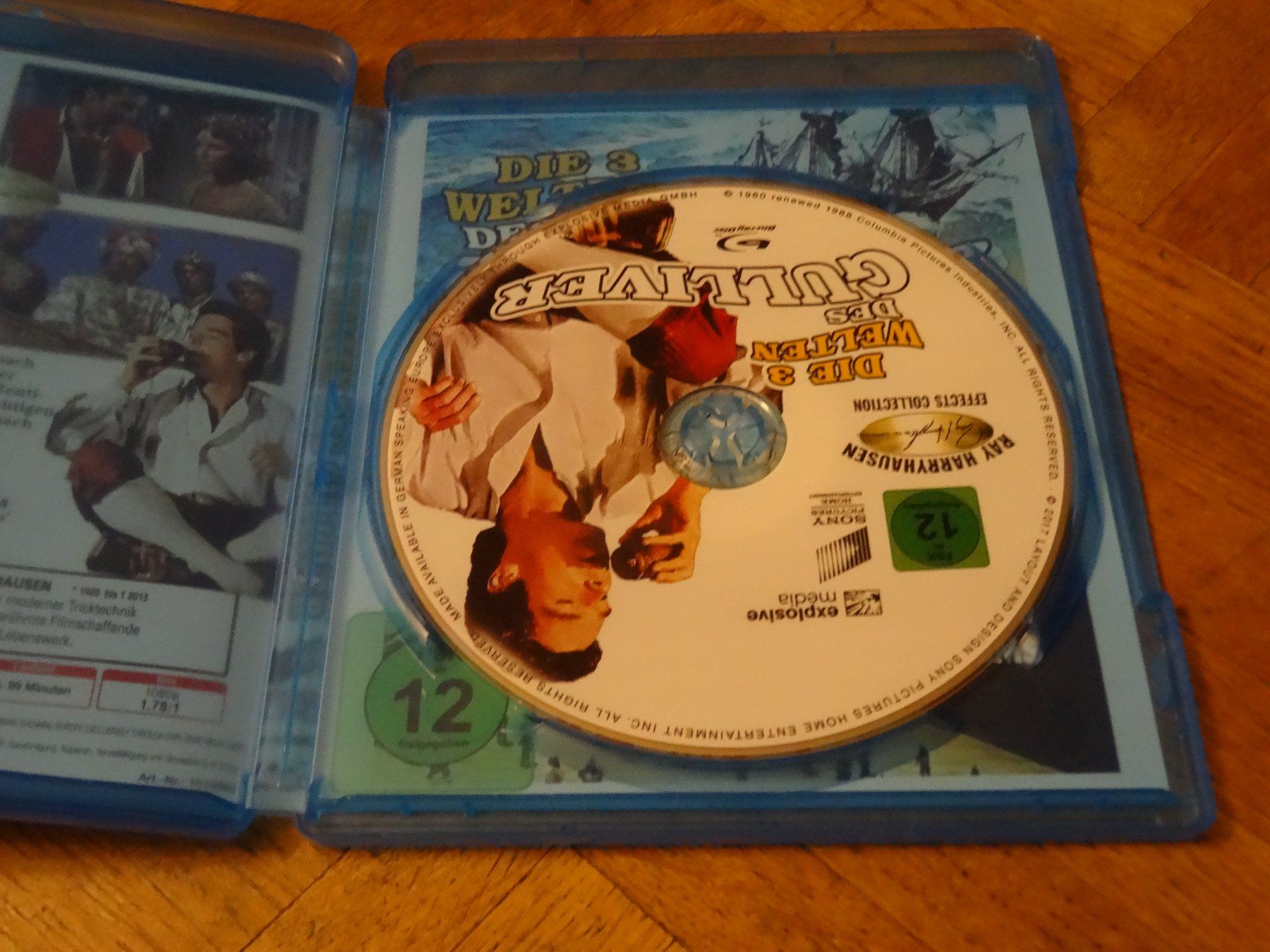 Tutti i DVDs: Die 3 Welten des Gulliver Blu-ray – Usato da Olten venduto da Disc-Verkauf 3
