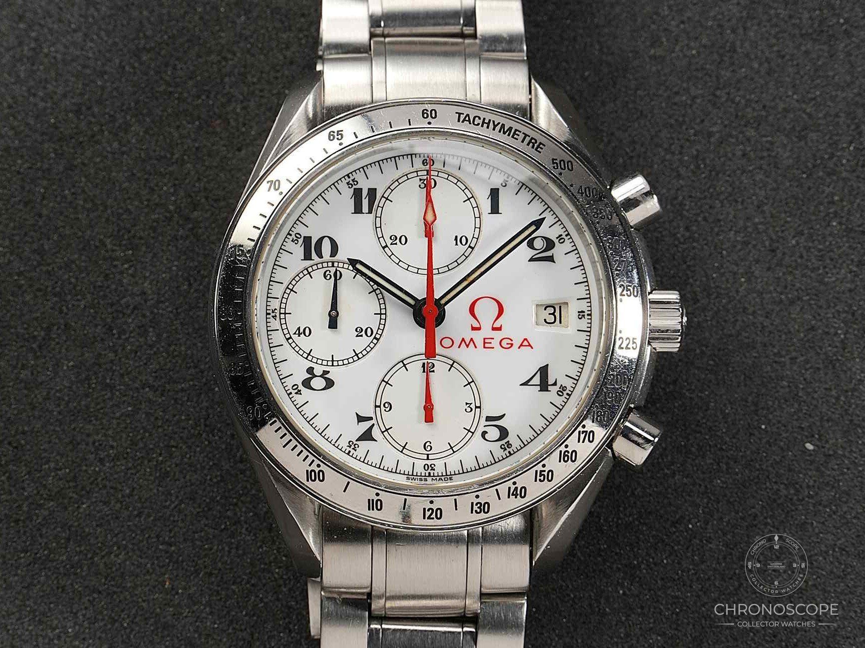 Omega Uhren: Omega Speedmaster Automatic Olympic - serviced – Gebraucht aus Luzern von ChronoScope6004