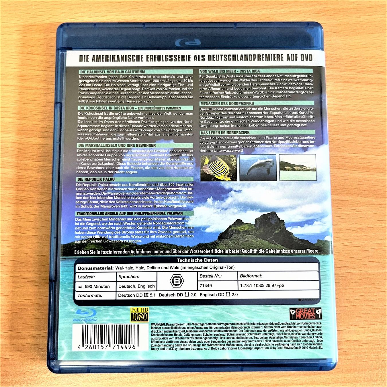 Alle DVDs: Blu-ray - Planet Ocean - Doppel Blu-ray - Deluxe Edition – Gebraucht aus Amlikon-Bissegg von allerlei-versand 2