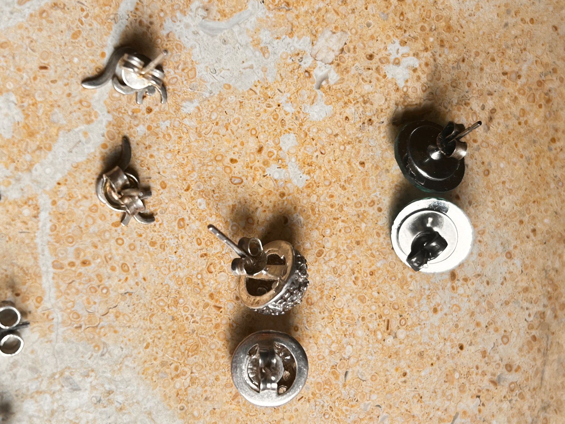 Orecchini pendenti & Orecchini a lobo: 8 paar ohrenringe  silber/Modeschmuck OM – Usato da Dittingen venduto da Bellevista 5