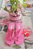 Neue Puma Badschlappen, Grösse 35.5, Pink!