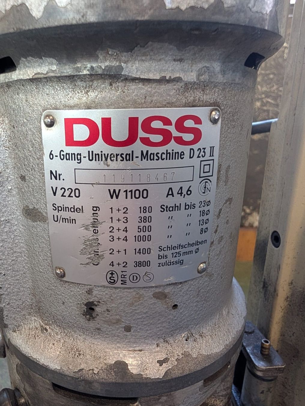 Duss Bohrmaschinen: Kernbohrmaschine DUSS ACE 50 gebraucht – Gebraucht aus Buchberg von Stahlbau3 5