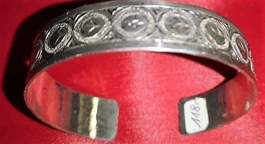 Bracciali & Braccialetti: Armreif Silber – Nuovo (secondo la descrizione) da Lutzenberg venduto da Truhe 1